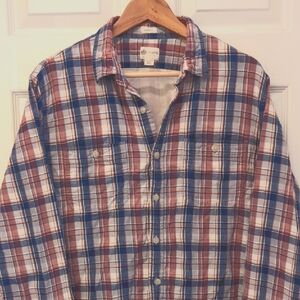 J. Crew Factory - Men's Cotton Gauze-lined Button Shirt